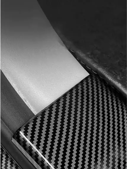 Защитные накладки на пороги дверей и багажник, Honda e:NS1, карбоновые из 8 элементов