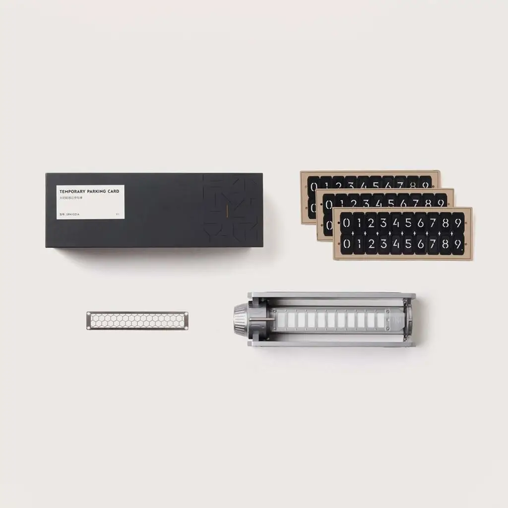 Автовизитка, авто табличка Zeekr, с подсветкой на солнечной батарее