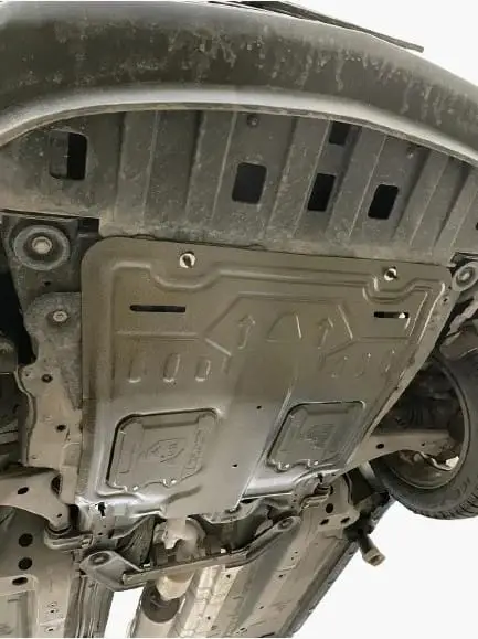 Защита днища, картера, поддона из алюминиево-магниевого сплава, толщиной 2.5 мм. Chevrolet Monza, 1.3Т