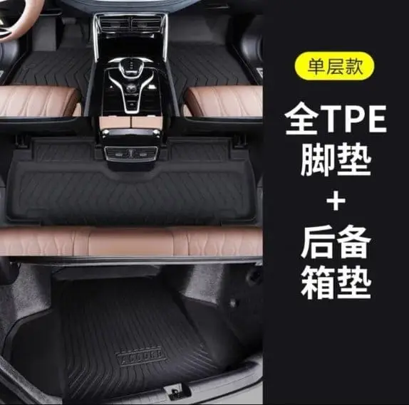 Однослойные полики, коврики в салон и багажник Honda e:NS1, TPE