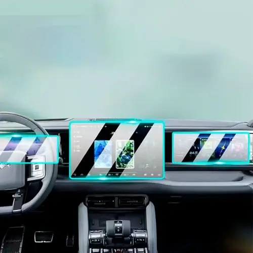 Защитные стекла для приборной панели и мониторов, BYD Leopard 5 из 3 элементов
