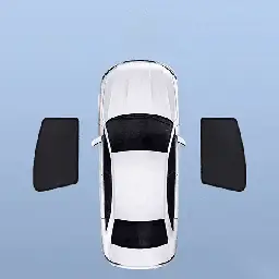 Комплект солнцезащитных шторок, Honda e:NS1 из 4 штук