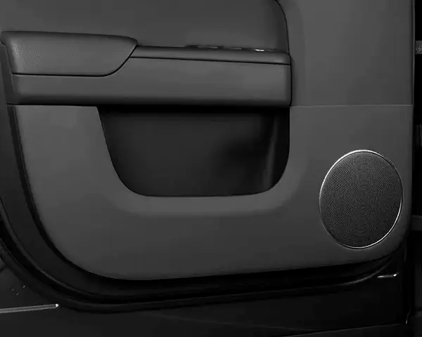 Комплект защитных накладок на дверные карты, Lixiang L6, черного цвета из эко кожи