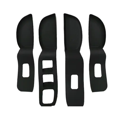 Силиконовые накладки на дверные ручки Lixiang L6, Черного цвета