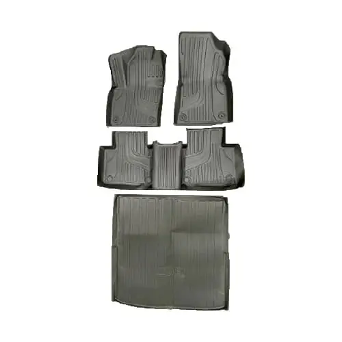 Однослойные полики, коврики в салон и багажник Geely Monjaro, TPE