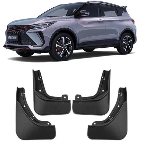 Брызговики Geely Coolray, черного цвета, 2024 год