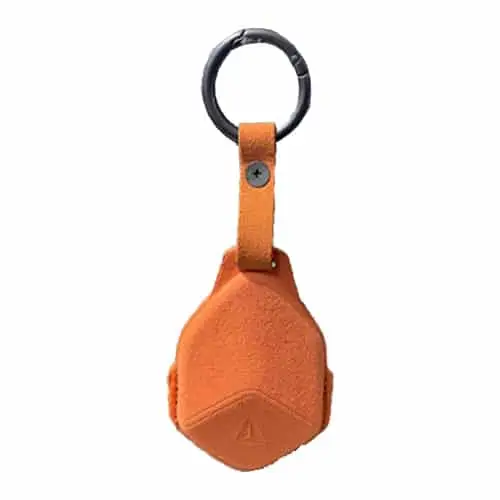 Чехол для смарт ключа Changan Deepal S07, оранжевого цвета, замша