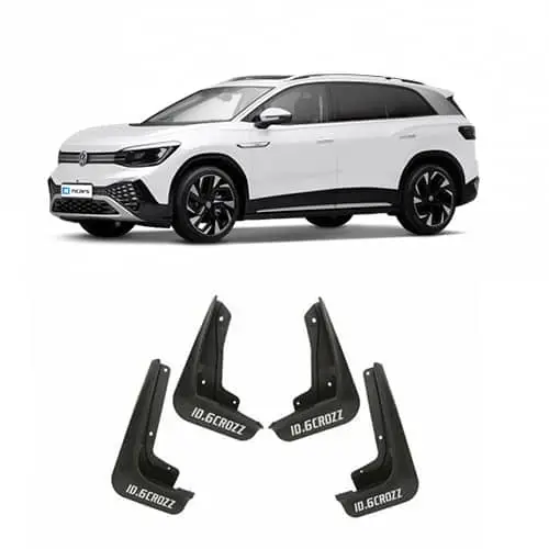 Брызговики Volkswagen ID.6 Crozz / X, черного цвета