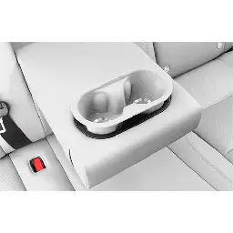 Силиконовая вставка в подлокотник второй ряд Lixiang L6, белый цвет