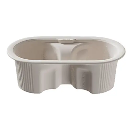 Силиконовая вставка в подлокотник второй ряд Lixiang L6, белый цвет