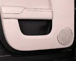 Комплект защитных накладок на дверные карты, Lixiang L6, белого цвета из эко кожи