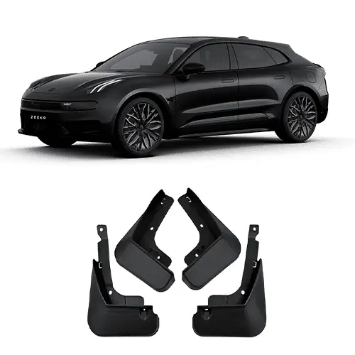 Брызговики Zeekr 001, черного цвета, 2023 года