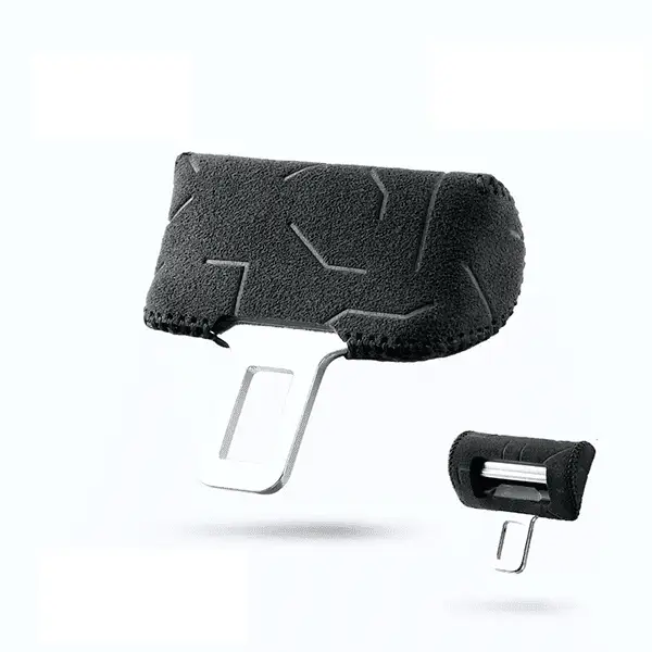 Чехлы на передние язычки замка, зажима ремня безопасности Zeekr 001, 2 шт.