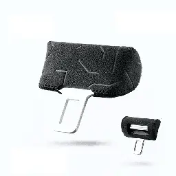 Чехлы на передние язычки замка, зажима ремня безопасности Zeekr 001, 2 шт.