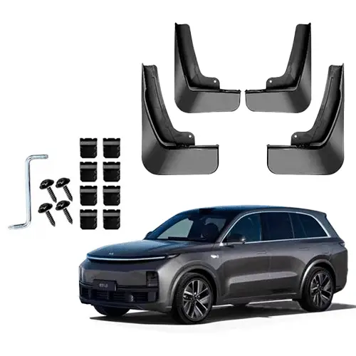 Глянцевые брызговики Lixiang L8, черного цвета, 2023 год