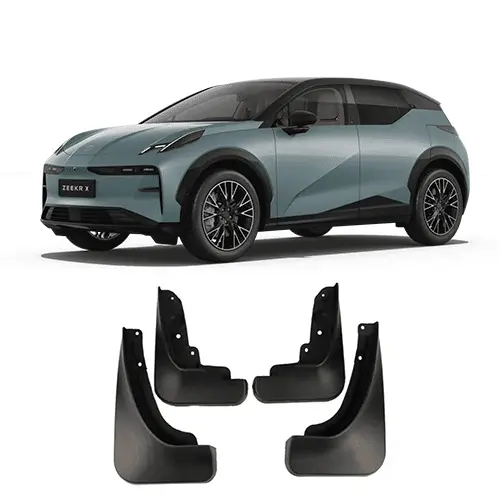 Брызговики Zeekr X, черного цвета, 2023 год