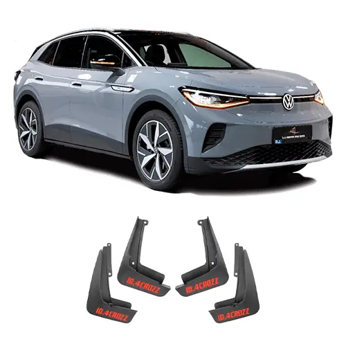 Брызговики Volkswagen ID.4 Crozz / X, черного цвета