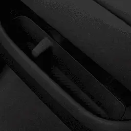 Силиконовые накладки в дверную карту, на передний ряд, черного цвета Lixiang L6, комплект из 2 шт.