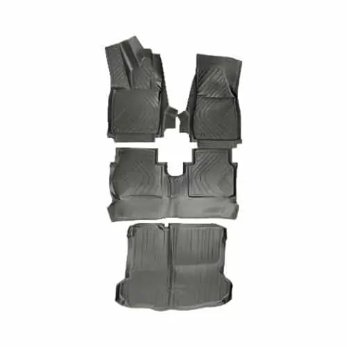 Однослойные полики, коврики в салон Volkswagen ID.4, тканевые