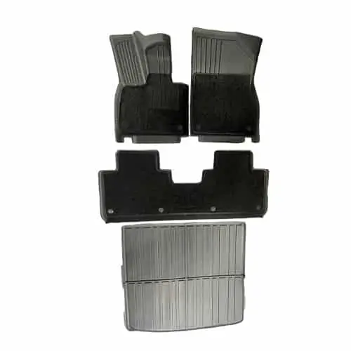 Двухслойные полики, коврики в салон и багажник Lixiang L6, TPE