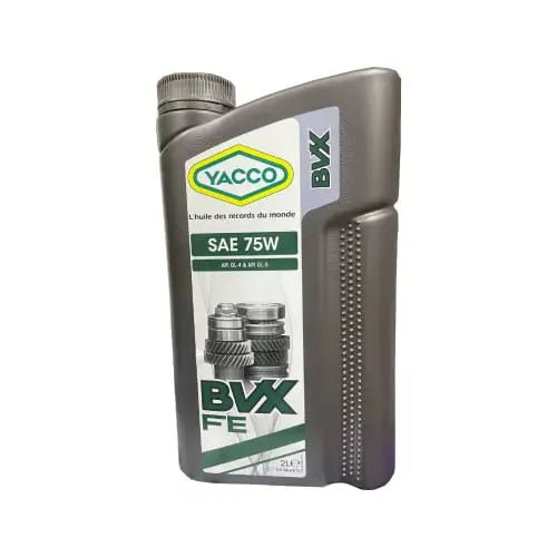 Масло в редуктор Yacco BVX, SAE 75W, Polar Stone, на разлив 2л