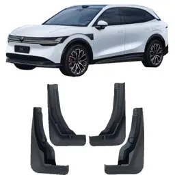 Брызговики Zeekr 7x, черного цвета