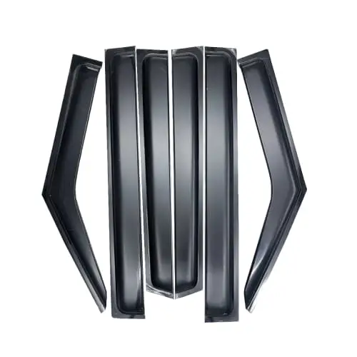 Ветровики, дефлекторы Polar Stone 01, 6 частей