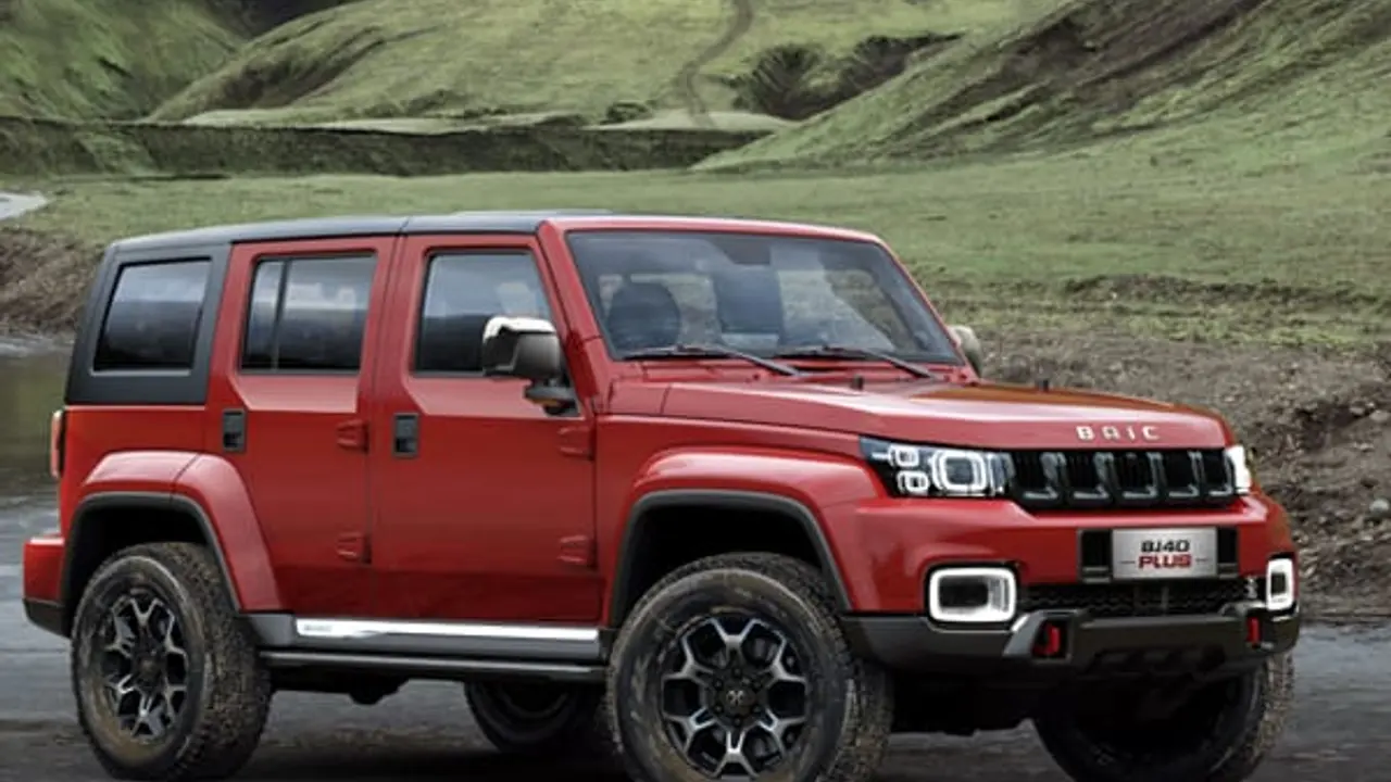 Baic BJ40 — Руссификация у Києві
